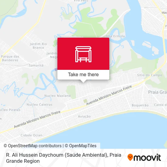 R. Ali Hussein Daychoum (Saúde Ambiental) map