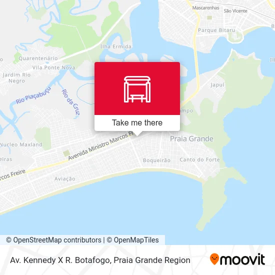 Av. Kennedy X R. Botafogo map