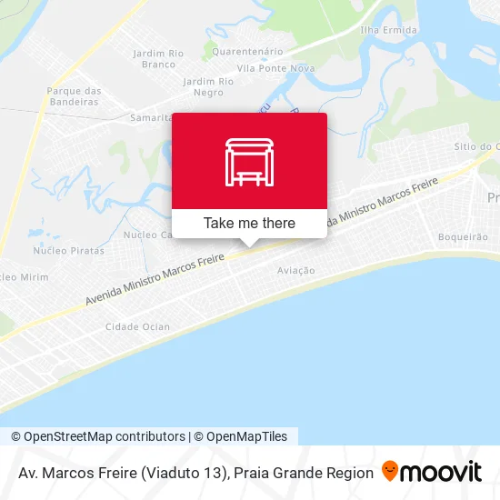 Av. Marcos Freire (Viaduto 13) map
