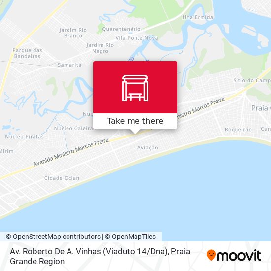 Av. Roberto De A. Vinhas (Viaduto 14 / Dna) map