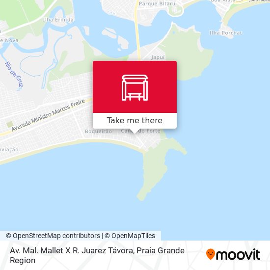 Av. Mal. Mallet X R. Juarez Távora map