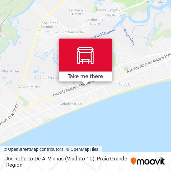 Av. Roberto De A. Vinhas (Viaduto 10) map