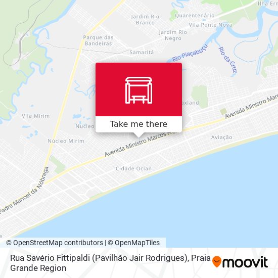 Rua Savério Fittipaldi (Pavilhão Jair Rodrigues) map