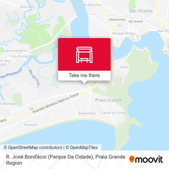 R. José Bonifácio (Parque Da Cidade) map