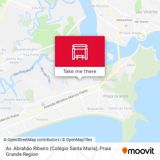 Av. Abrahão Ribeiro (Colégio Santa Maria) map