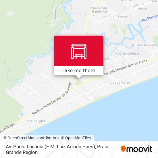 Av. Paulo Lucania (E.M. Luiz Arruda Paes) map
