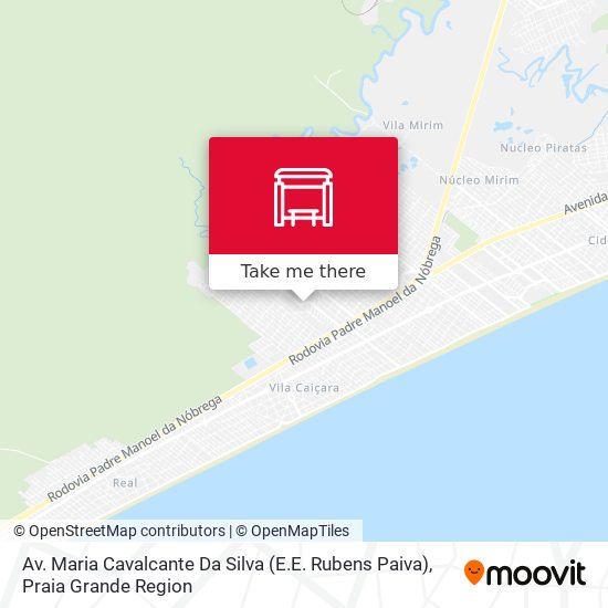 Av. Maria Cavalcante Da Silva (E.E. Rubens Paiva) map