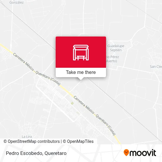 Pedro Escobedo map