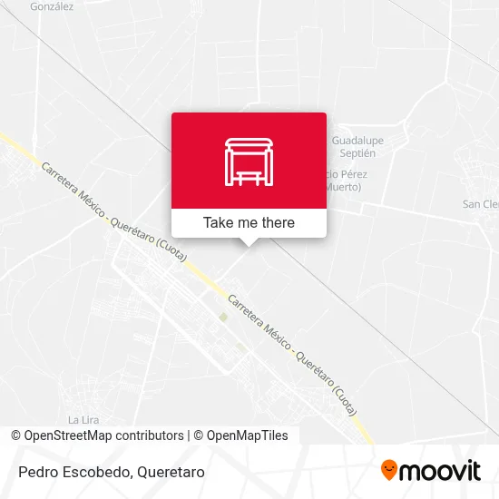 Pedro Escobedo map