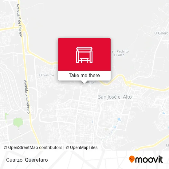 Cuarzo map