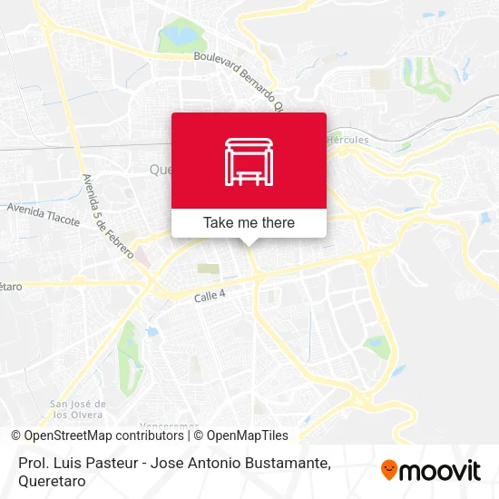 Mapa de Prol. Luis Pasteur - Jose Antonio Bustamante