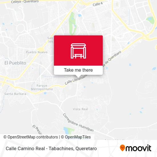 Mapa de Calle Camino Real - Tabachines