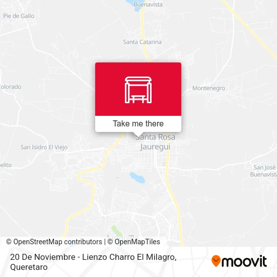 20 De Noviembre - Lienzo Charro El Milagro map