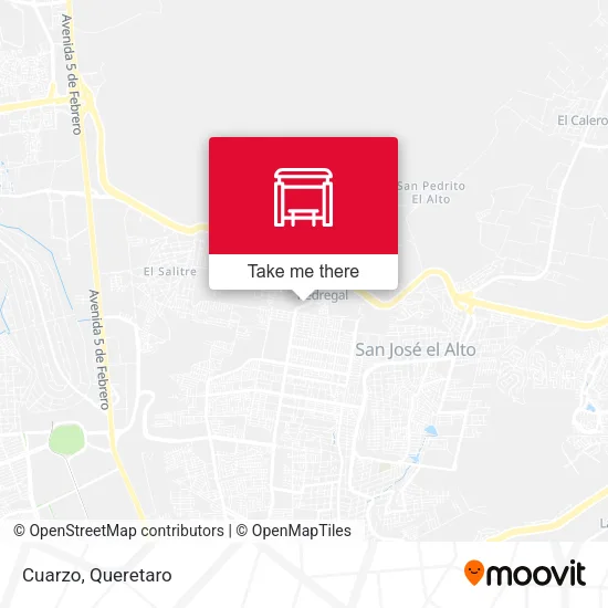 Mapa de Cuarzo