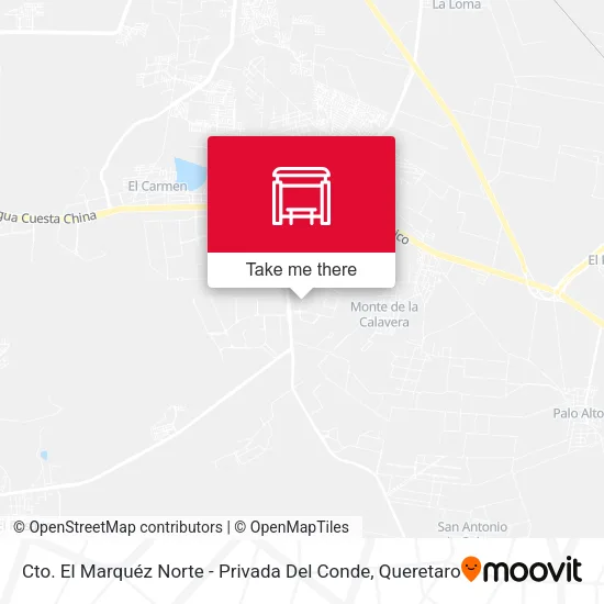 Cto. El Marquéz Norte - Privada Del Conde map