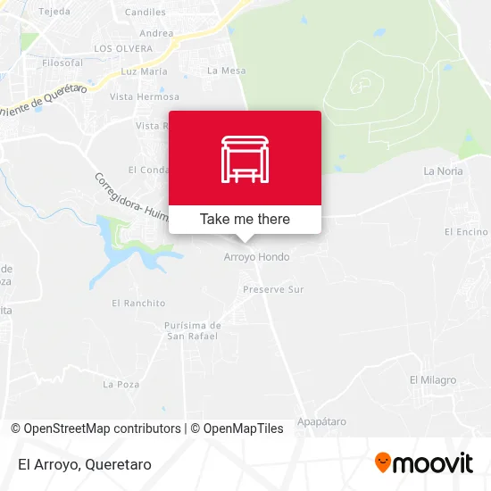 El Arroyo map