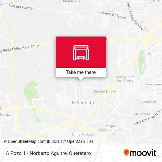 A Pozo 1 - Norberto Aguirre map