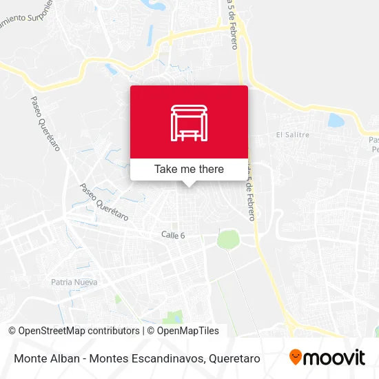 Mapa de Monte Alban - Montes Escandinavos