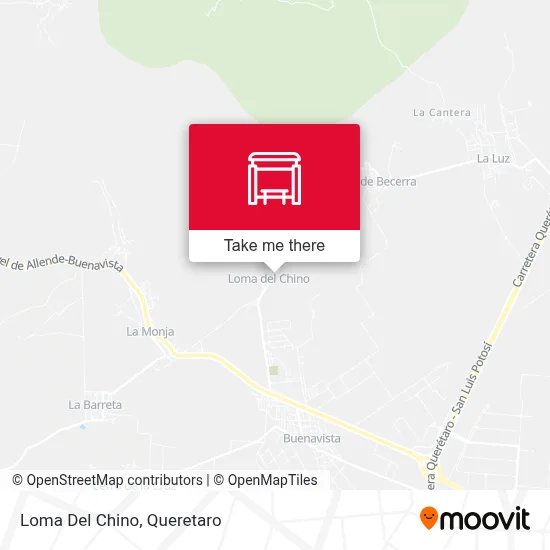 Loma Del Chino map