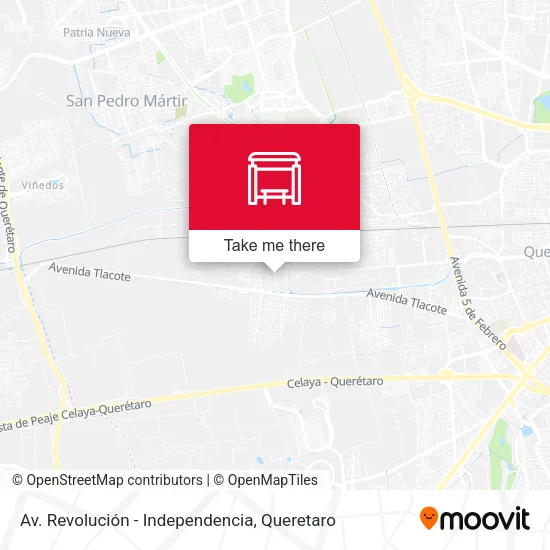 Mapa de Av. Revolución - Independencia