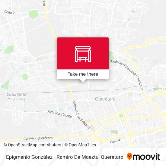 Mapa de Epigmenio González - Ramiro De Maeztu
