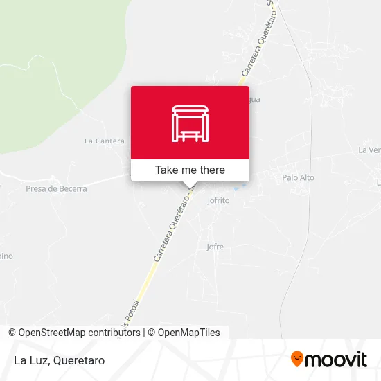 La Luz map
