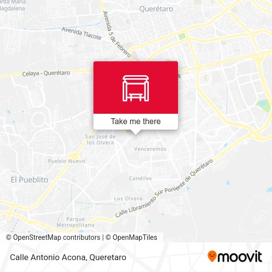 Calle Antonio Acona map