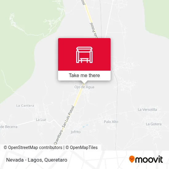 Nevada - Lagos map