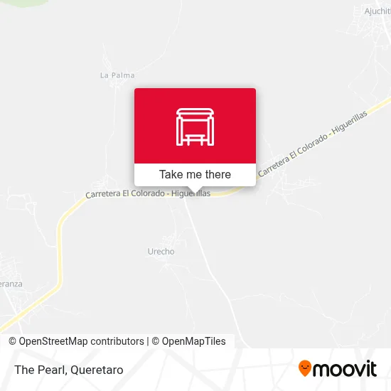La Perla map