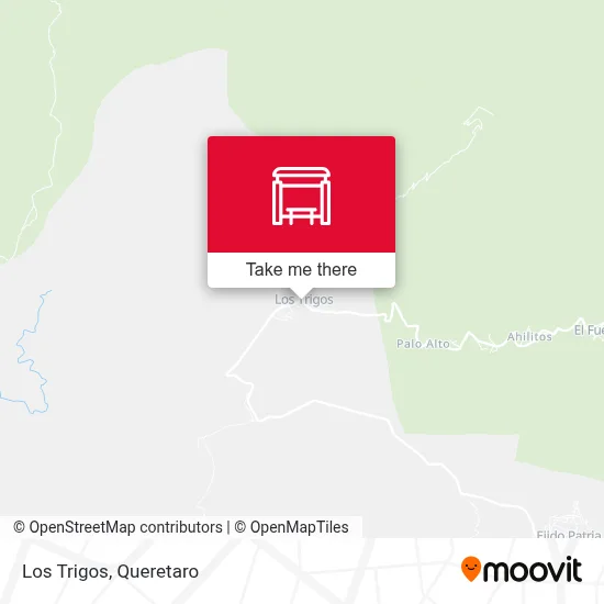 Los Trigos map