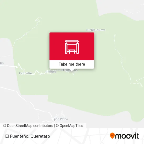 El Fuenteño map