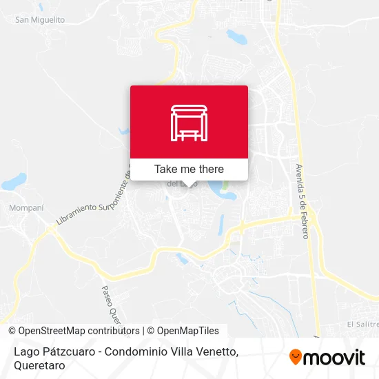 Lago Pátzcuaro - Condominio Villa Venetto map