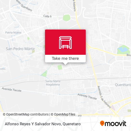 Mapa de Alfonso Reyes Y Salvador Novo