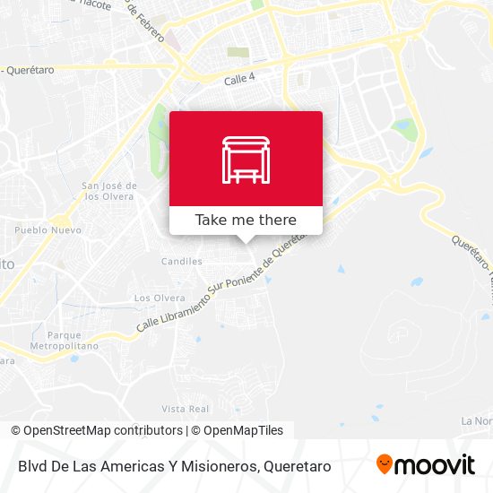 Blvd De Las Americas Y Misioneros map