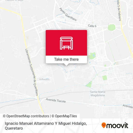 Mapa de Ignacio Manuel Altamirano Y Miguel Hidalgo