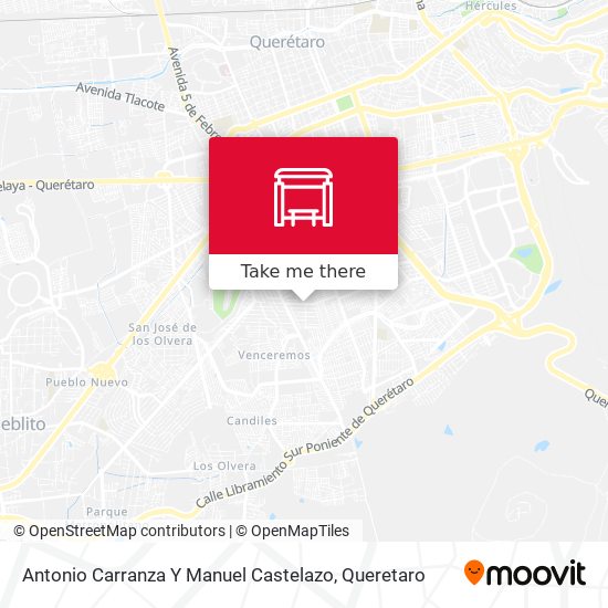 Mapa de Antonio Carranza Y Manuel Castelazo