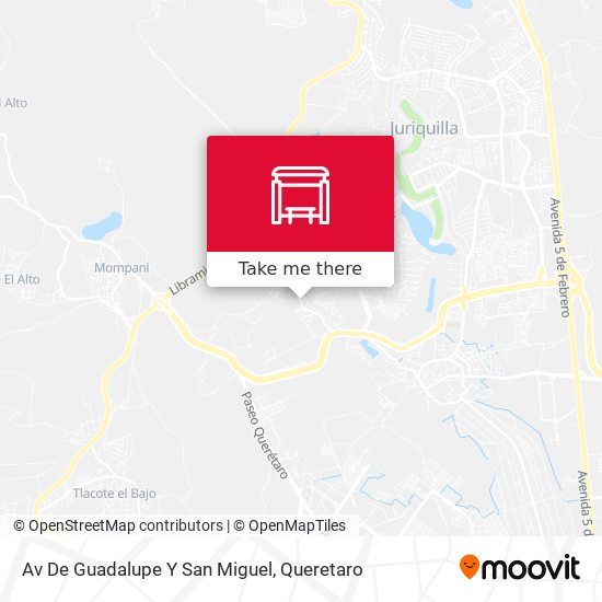 Av De Guadalupe Y San Miguel map