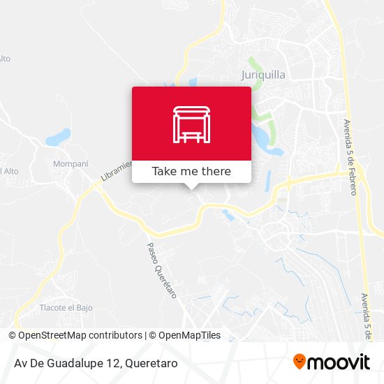 Mapa de Av De Guadalupe 12