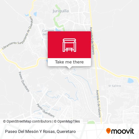 Paseo Del Mesón Y Rosas map