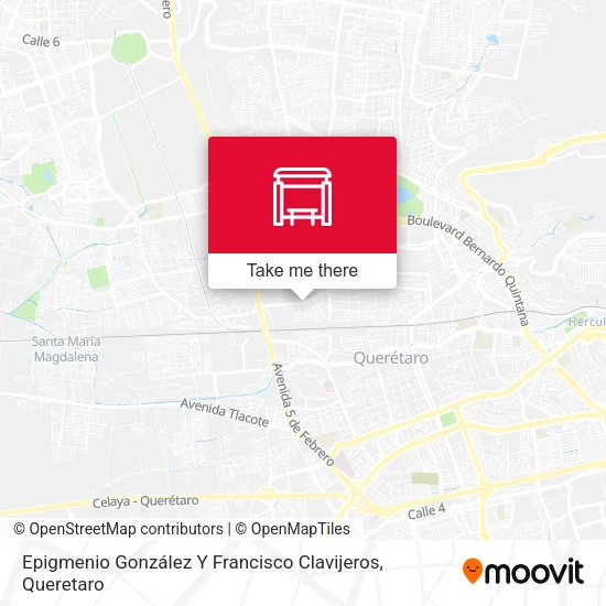 Mapa de Epigmenio González Y Francisco Clavijeros
