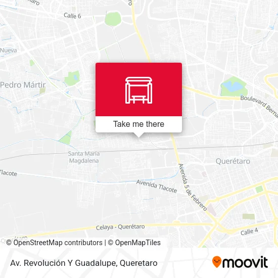 Mapa de Av. Revolución Y Guadalupe