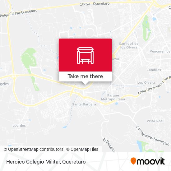 Heroico Colegio Militar map