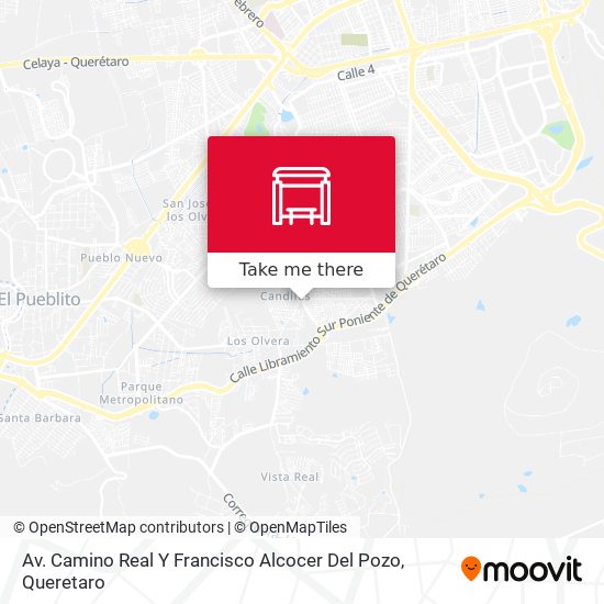 Mapa de Av. Camino Real Y Francisco Alcocer Del Pozo