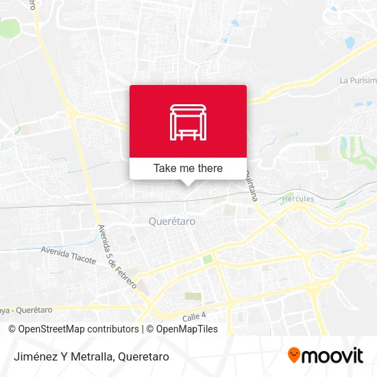 Mapa de Jiménez Y Metralla