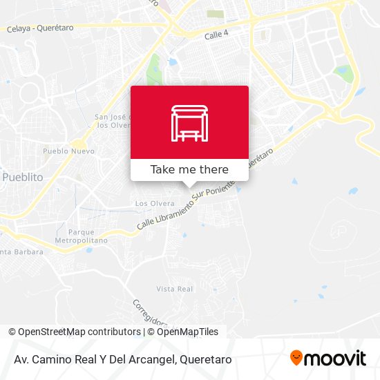 Mapa de Av. Camino Real Y Del Arcangel