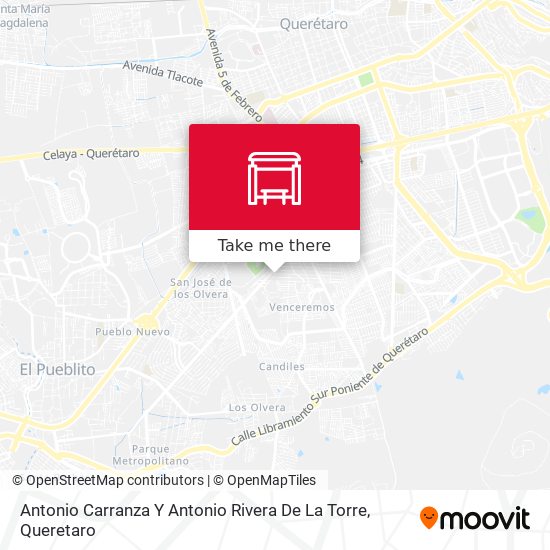 Antonio Carranza Y Antonio Rivera De La Torre map