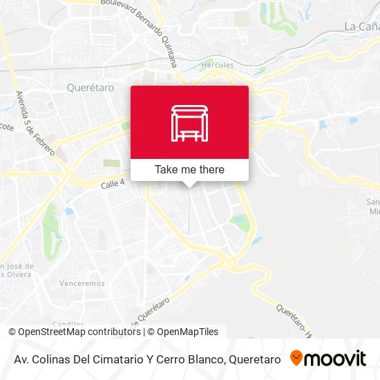 Mapa de Av. Colinas Del Cimatario Y Cerro Blanco