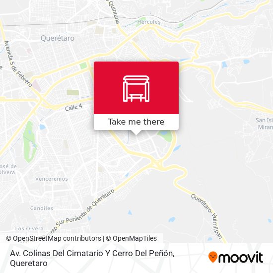 Av. Colinas Del Cimatario Y Cerro Del Peñón map
