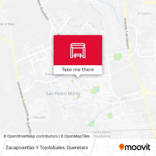 Zacapoaxtlas Y Tojolobales map