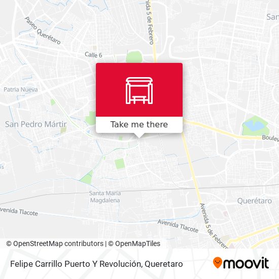 Mapa de Felipe Carrillo Puerto Y Revolución